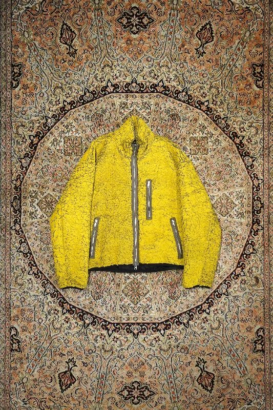 Song for the Mute PAINTED SHERPA JACKET (Mustard)