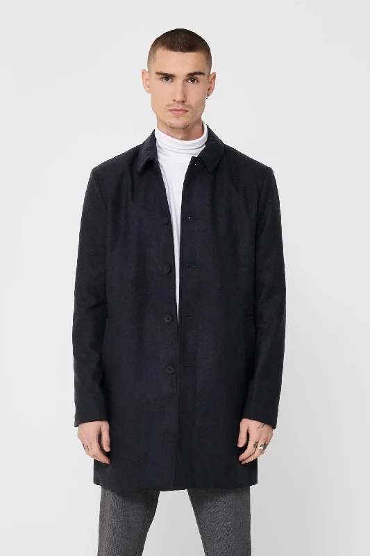 Maximillian Coat - Navy