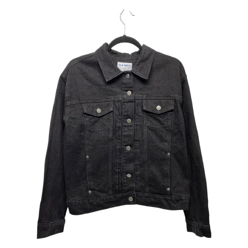 Jacket Denim By Old Navy In Black, Size: L