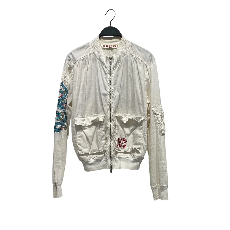 Johnny Was/Jacket/S/Cotton/WHT/All Over Print/