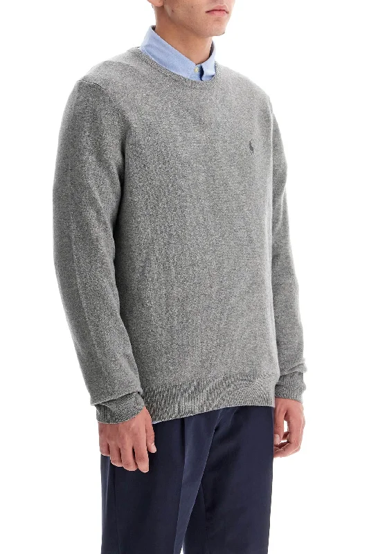 Polo Ralph Lauren Wool Pullover With Pony Embroidery