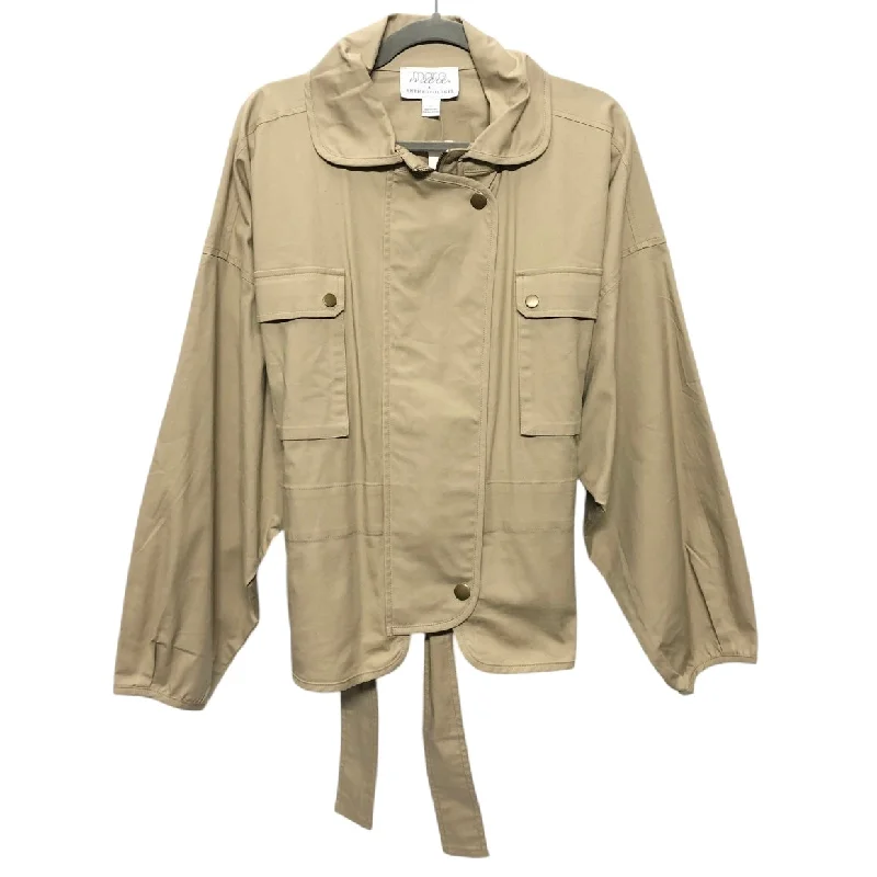 Jacket Other By Anthropologie In Tan, Size:L