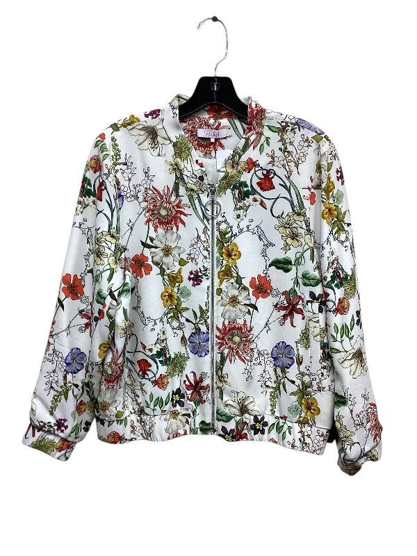 Jacket Other By Parker In Floral Print, Size: L