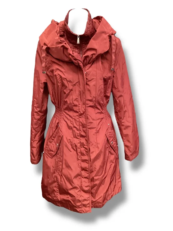 Jacket Puffer & Quilted By Laundry In Red, Size: M