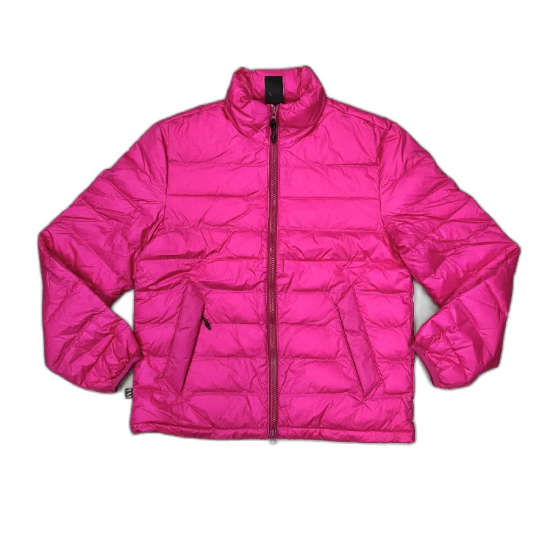 Jacket Puffer & Quilted By The Very Warm In Pink, Size: S