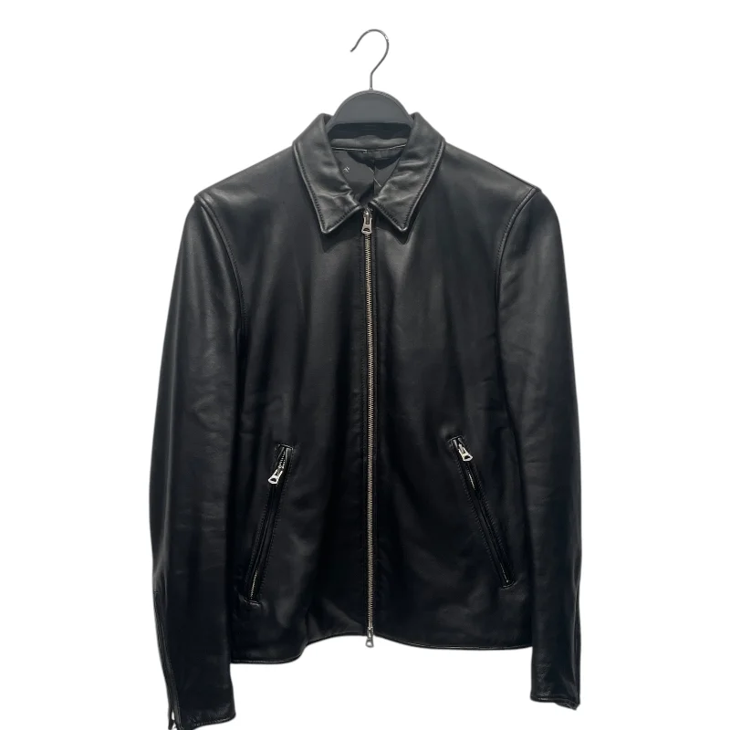 TAKEO KIKUCHI/Leather Jkt/M/Leather/BLK/