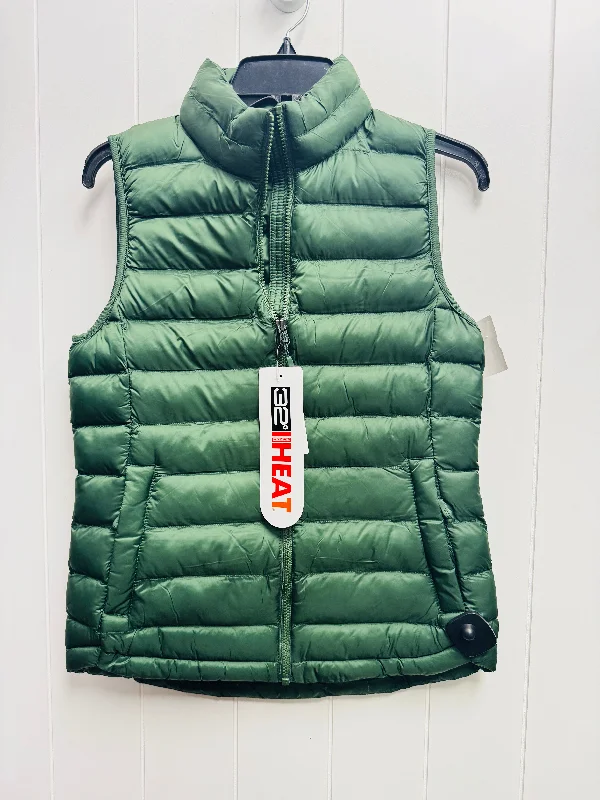 Vest Puffer & Quilted By 32 Degrees In Green, Size: Xs