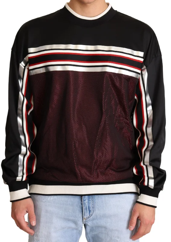 Dolce & Gabbana Elegant Crewneck Pullover Sweater in Men's