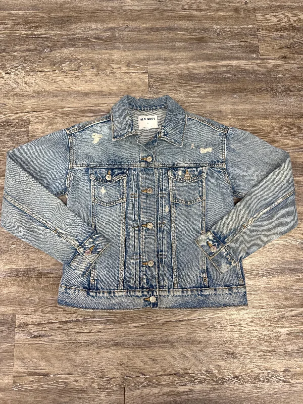 Jacket Denim By Old Navy In Blue Denim, Size: S