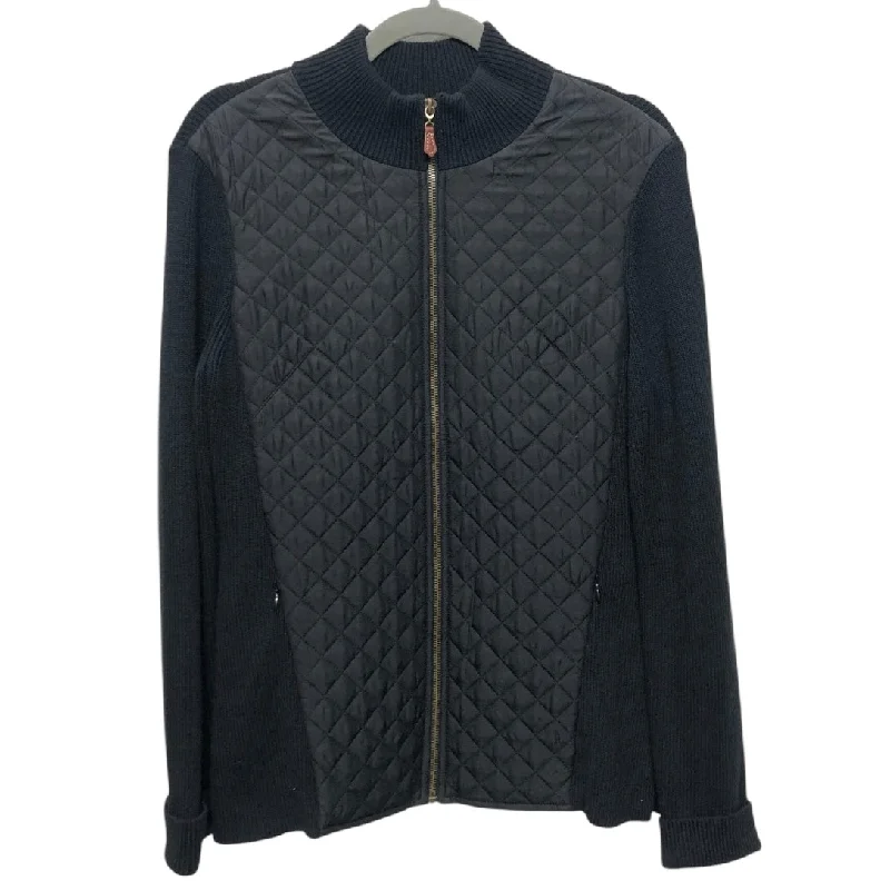 Jacket Puffer & Quilted By J Mclaughlin In Black, Size:M