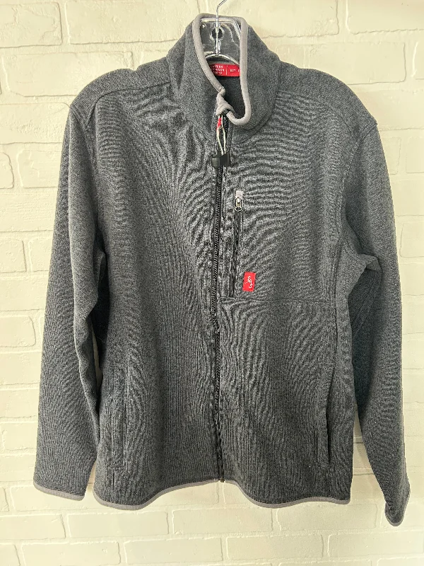 Jacket Fleece By Cmc In Grey, Size: L