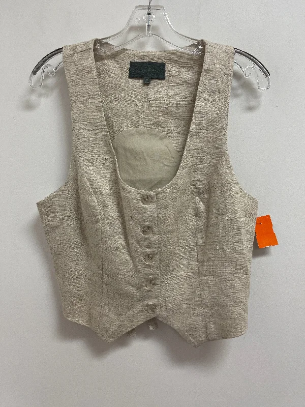 Vest Other By Sunday In Brooklyn In Cream, Size: M