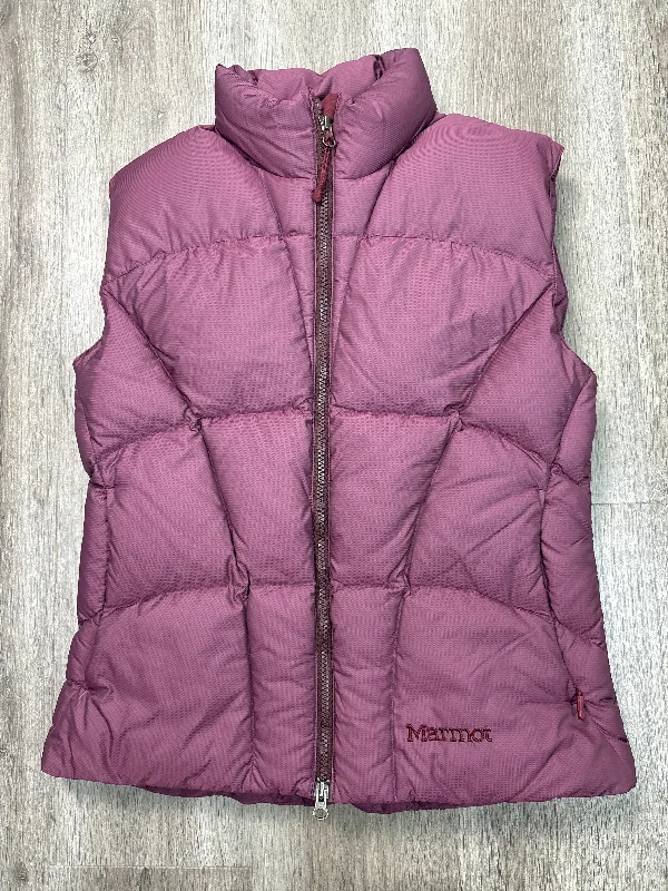 Vest Puffer & Quilted By Marmot In Mauve, Size: S