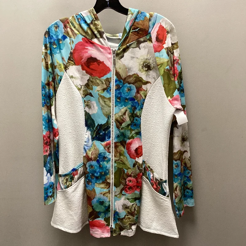 Jacket Other By LAURA HLAVAC In Floral Print, Size: M