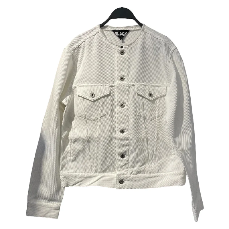 BLACK COMME des GARCONS/Jacket/S/White/Polyester/1K-J026