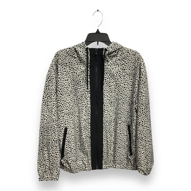 Jacket Windbreaker By Lou And Grey In Animal Print, Size: M