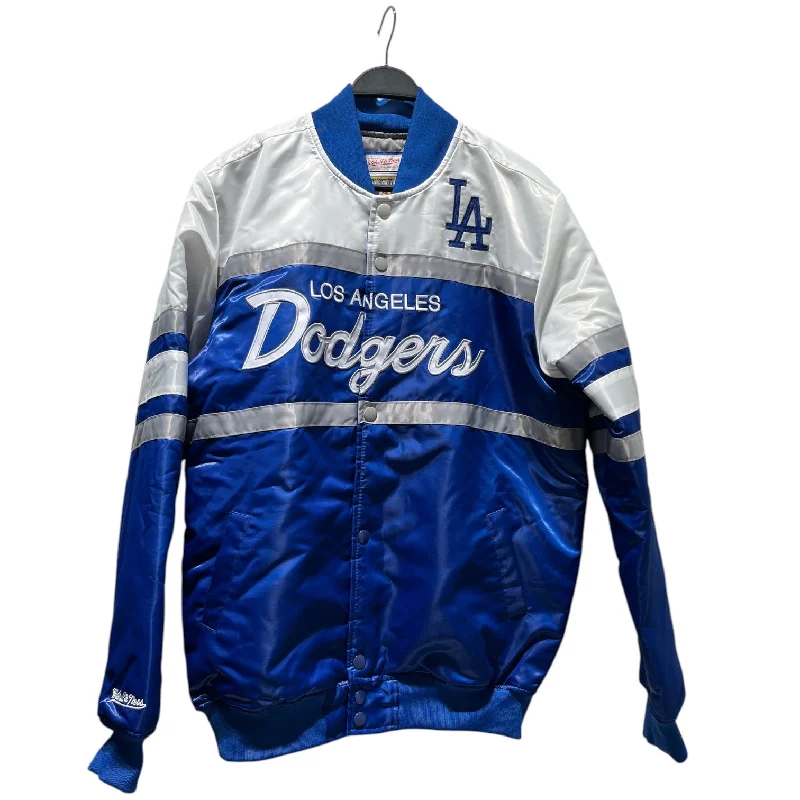 mitchell&ness/Puffer Jkt/BLU/DODGERS NTW ARM STRIPES