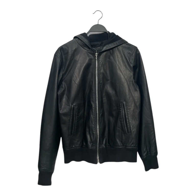 rag & bone/Leather Jkt/M/Leather/BLK/