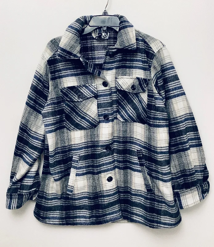 Jacket Other By Divided In Plaid Pattern, Size: S