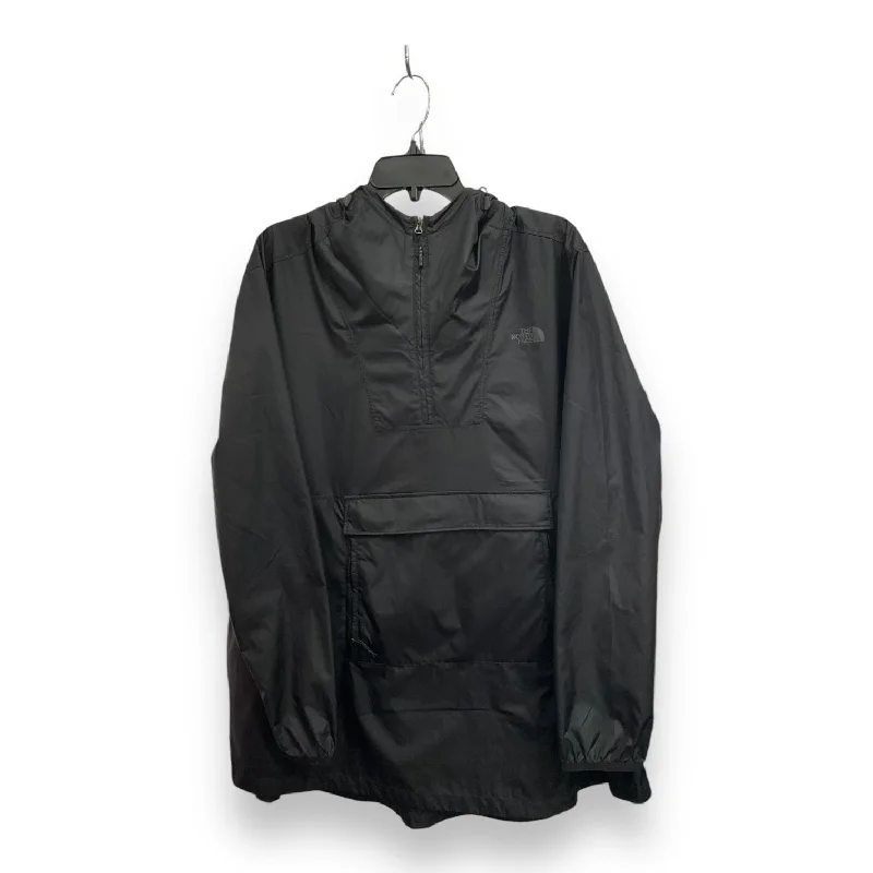 Jacket Windbreaker By The North Face In Black, Size: Xxl