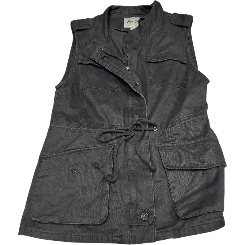 Vest Other By Per Se In Grey, Size: M