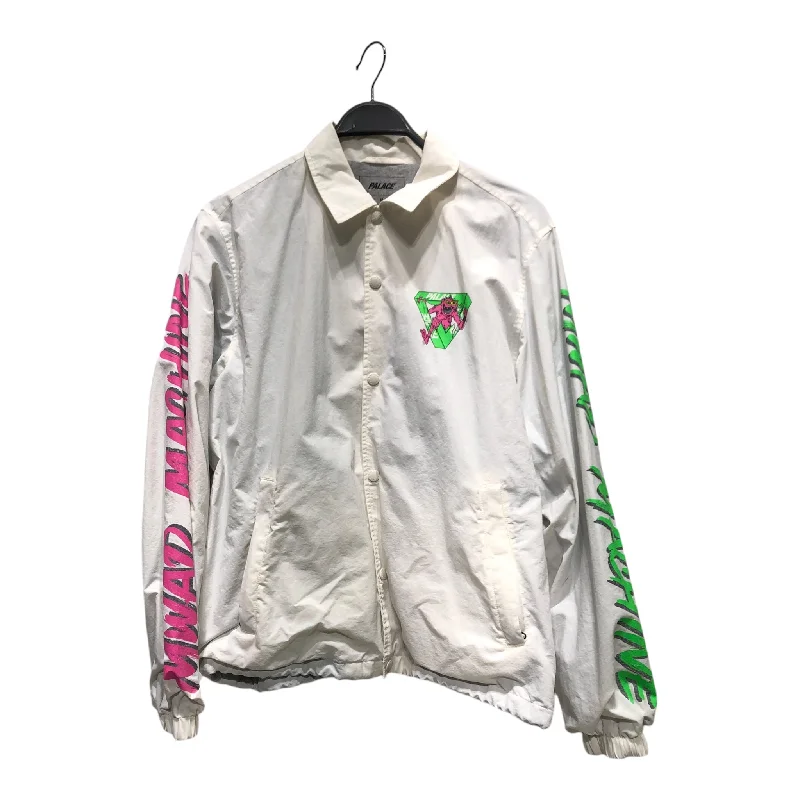 PALACE/Windbreaker/M/Nylon/WHT/Graphic/M-Zone Mutant Ripper