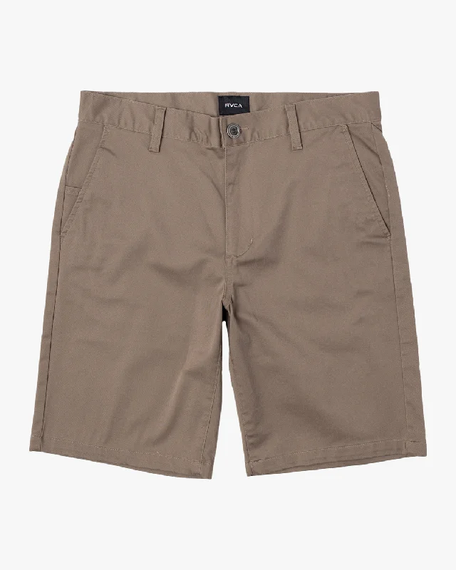 Weekend Stretch 20" Shorts - Dark Khaki