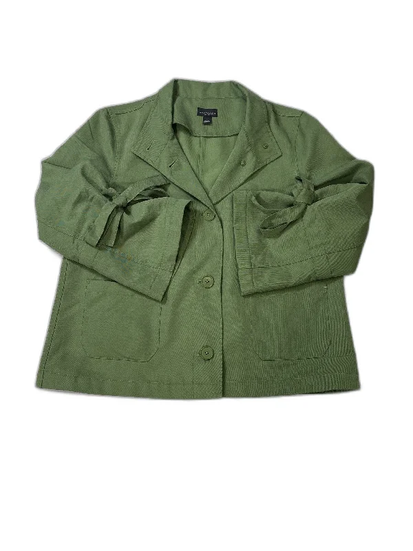 Jacket Other By Ann Taylor In Green, Size: M