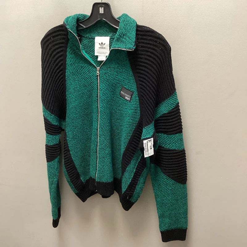 Jacket Other By Adidas In Green, Size: L