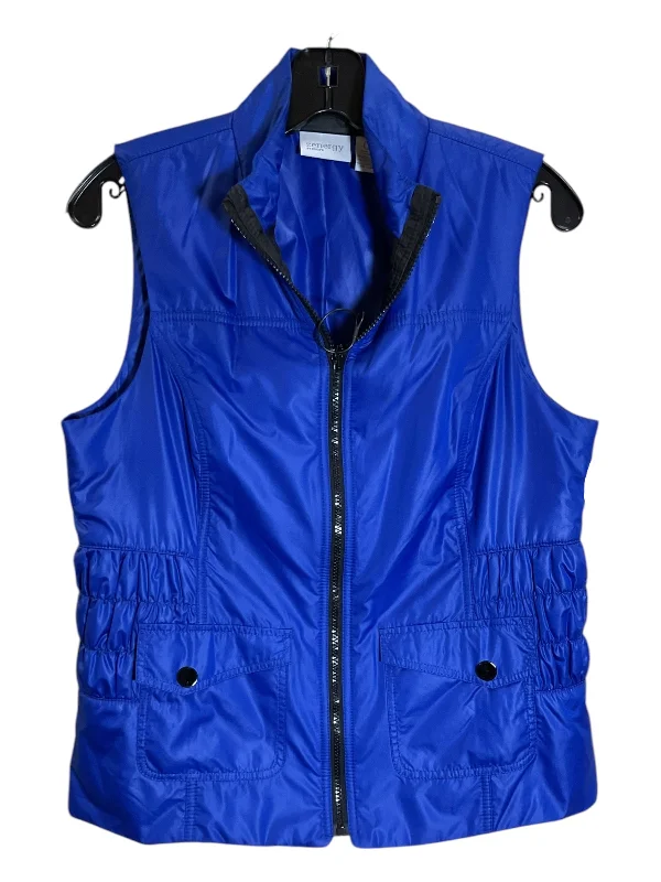 Vest Other By Zenergy By Chicos In Blue, Size: S