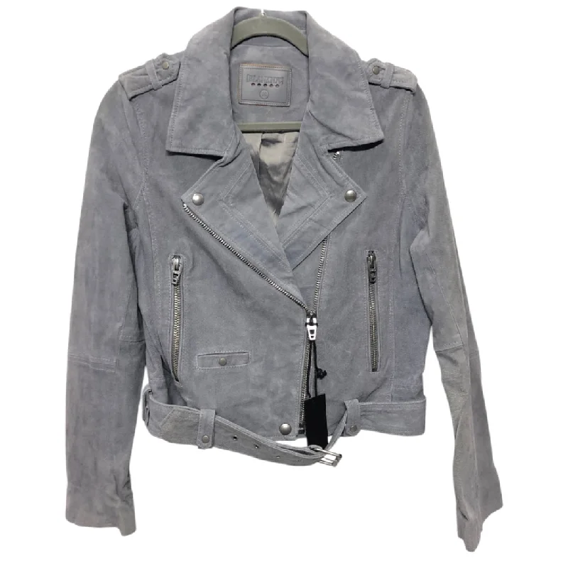 Jacket Moto Leather By Blanknyc In Grey, Size:M