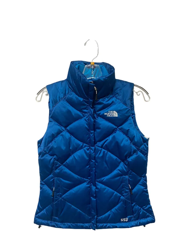 Vest Puffer & Quilted By The North Face In Blue, Size: Xs