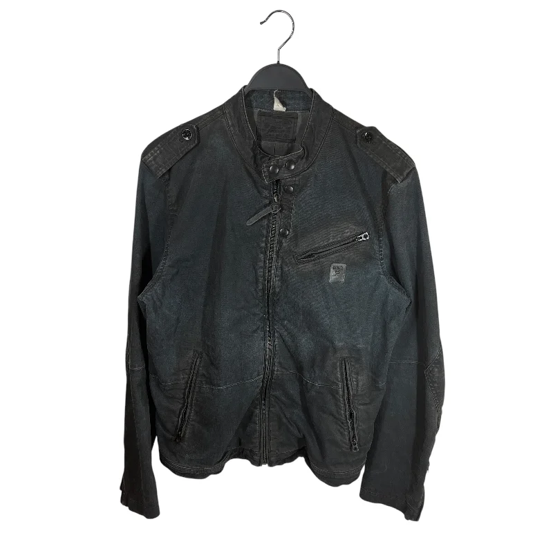 DIESEL/Denim Jkt/L/Cotton/BLK/