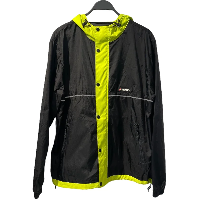 STUSSY/Jacket/L/Yellow/Nylon/115427