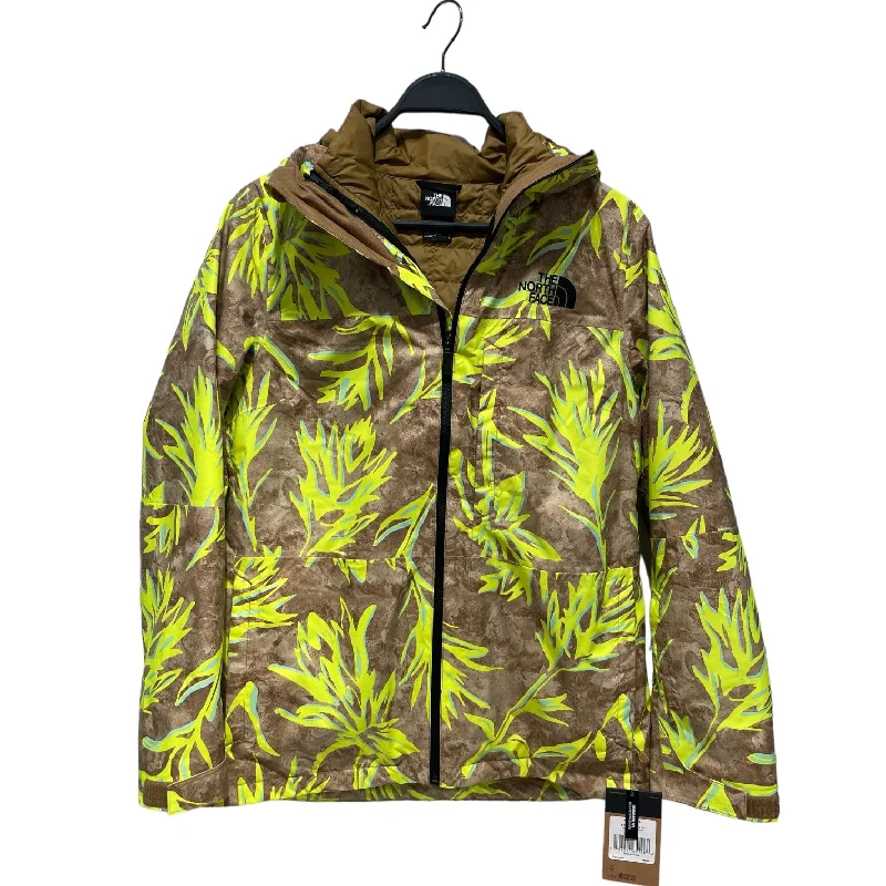 THE NORTH FACE/Jacket/L/Acrylic/KHK/All Over Print/