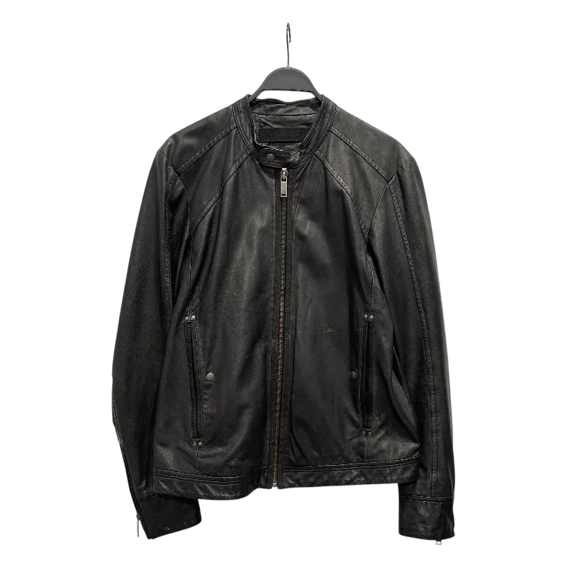 DIESEL/Leather Jkt/XL/Leather/BLK/LEATHER JACKET