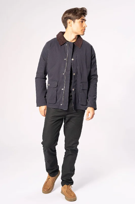 Twill Jacket - Navy