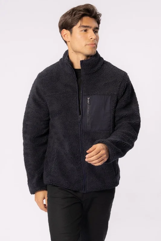 Fleece Jacket - Navy